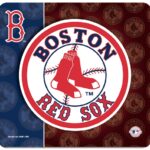 Boston Red Sox Logo Mouse Pad-0