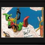 Daffy Duck as Robin Hood 11×14 Lithograph-0