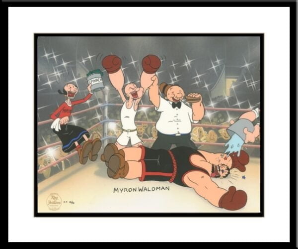 Popeye - Knockout - Hand Painted Cel-0