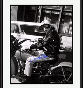 Barney Fife MotorCycle Signed -0