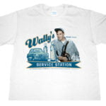 T-Shirt - Wally's Service Station-0