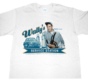T-Shirt - Wally's Service Station-0