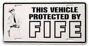 License Plate - Fife-0