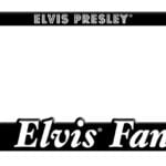 License Plate Holder - #1 Elvis Fan-0