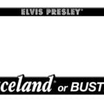 License Plate Holder -Graceland or Bust-0