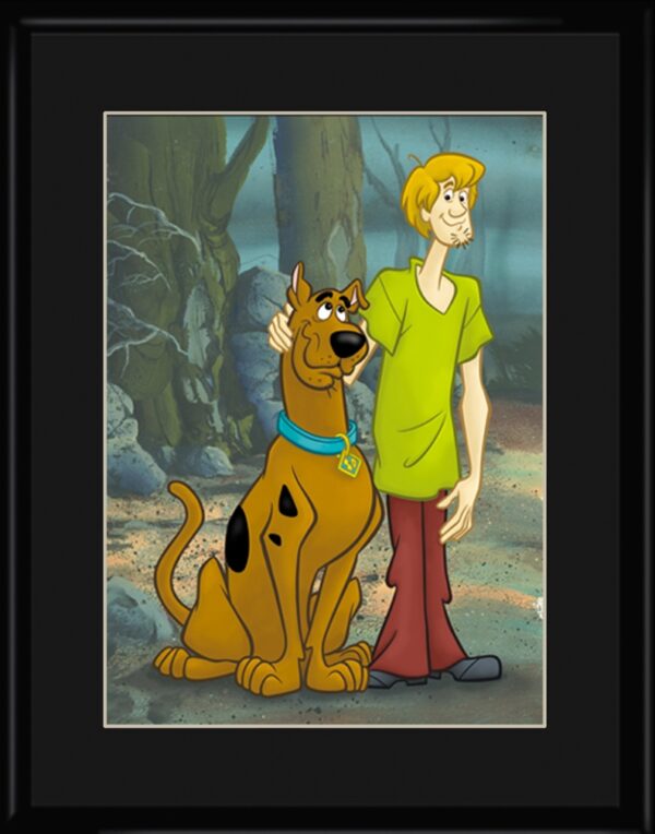 Scooby and Shaggy Best Friends 11 x 14 Lithograph-0