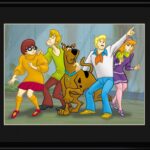 Scooby Doo and Gang 11 x 14 Lithograph-0