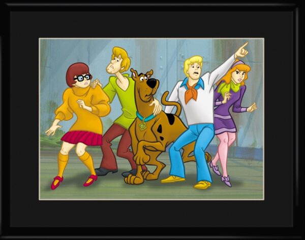 Scooby Doo and Gang 11 x 14 Lithograph-0