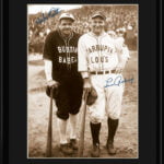 Lithograph – 11×14 Bustin Babes – Babe Ruth and Lou Gehrig-0