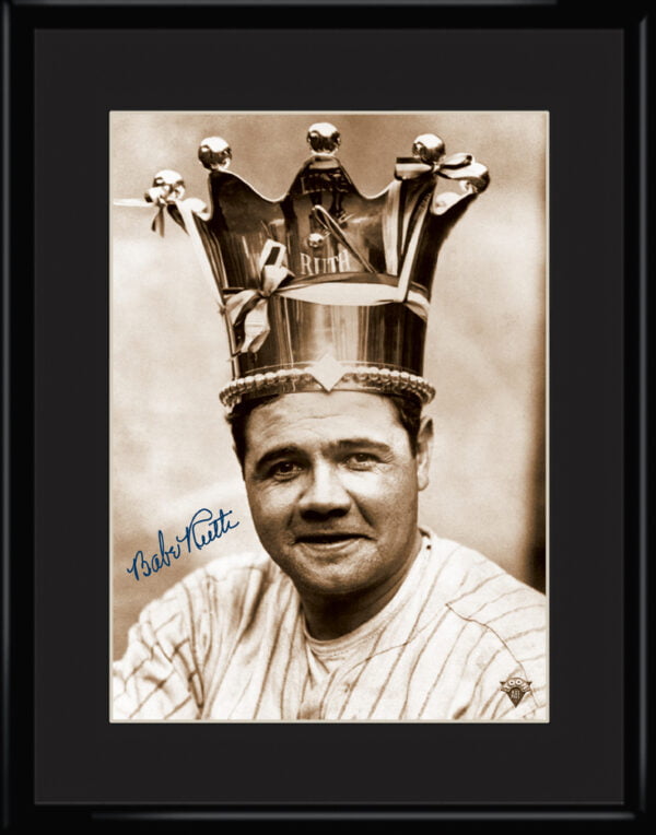 Lithograph - 11x14 Babe Ruth - King of Baseball-0