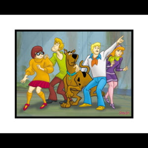 Scooby Doo and the Gang 16x20 Giclee-0
