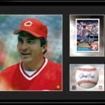Johnny Bench 11×14 Lithograph with facsimile signature-0