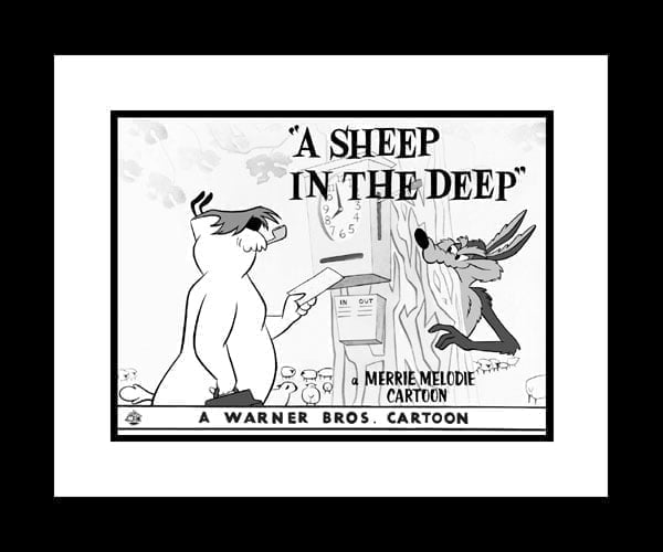 A Sheep In the Deep - 16x20 Lobby Card Giclee-0