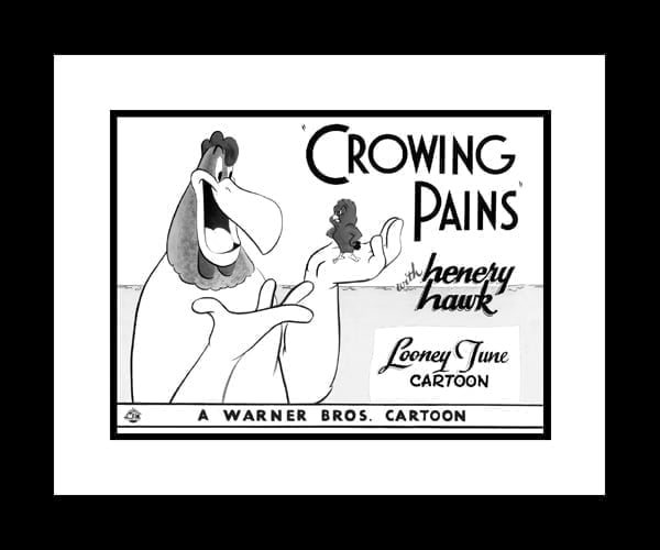 Crowing Pains with Foghorn 16x20 Lobby Card Giclee-0