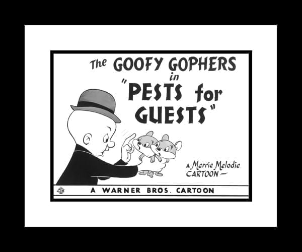 Goofy Gopher 16x20 Lobby Card Giclee-0