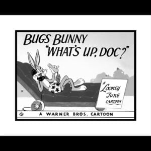 Warner Bros. What's Up Doc? Bugs Bunny