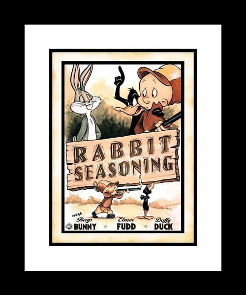 Warner Bros. Rabbit Seasoning Giclee