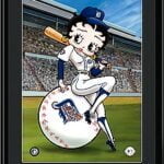 Betty on Deck - Detroit Tigers