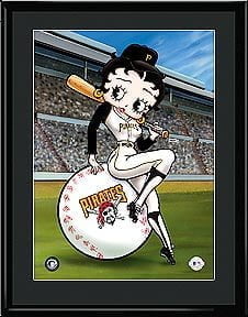 Betty on Deck - Pittsburgh Pirates