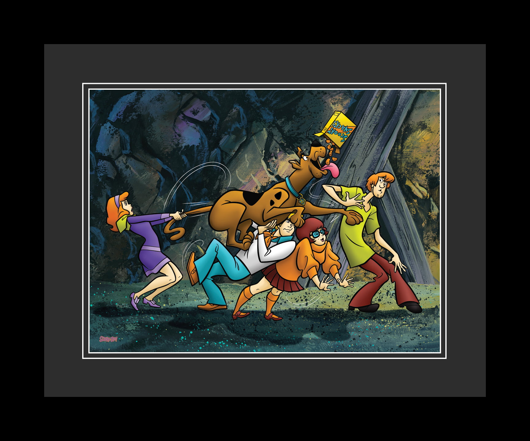 Scooby-Doo -Scooby Snacks – Framed Fine Art Giclee – Hanna-Barbera -  Classic Moments