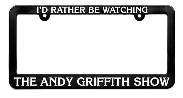 I’d Rather be Watching the Andy Griffith Show